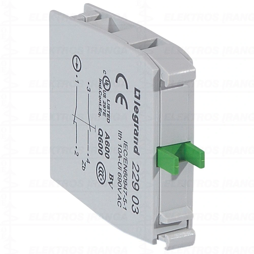 Kontaktas NO+NC kabinamas prie 02296... Osmoz