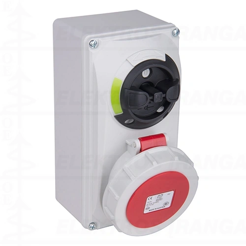 【yo_riri】3点セット IDE ELECTRIC S.L 03836 8431044038360 ** Rozetė 32A 3P+N+Ž +ki IP67