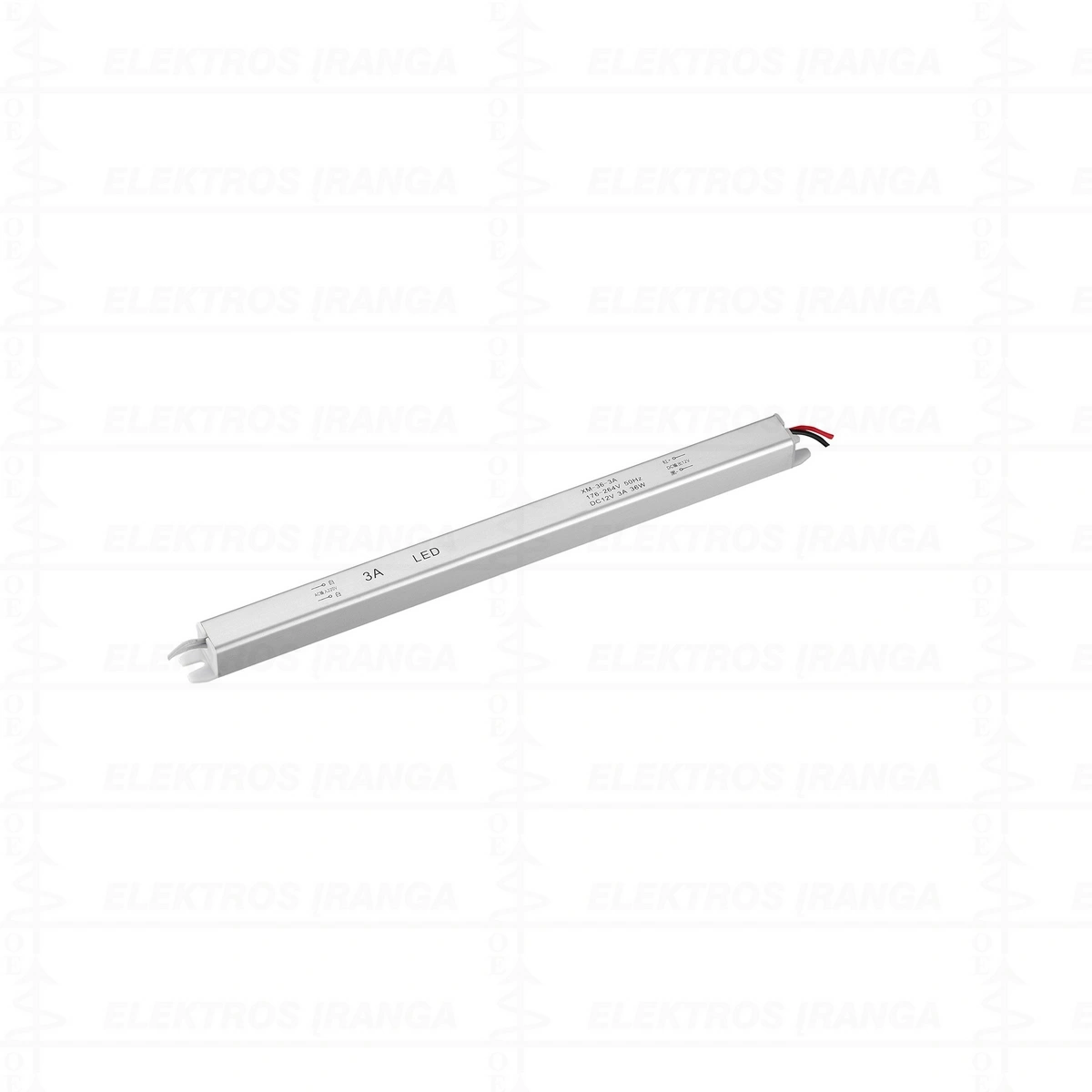 VIPA-60 60W 176-264VAC / 12VDC 5A MINI SLIM IP30 maitinimo šaltinis LED juostai