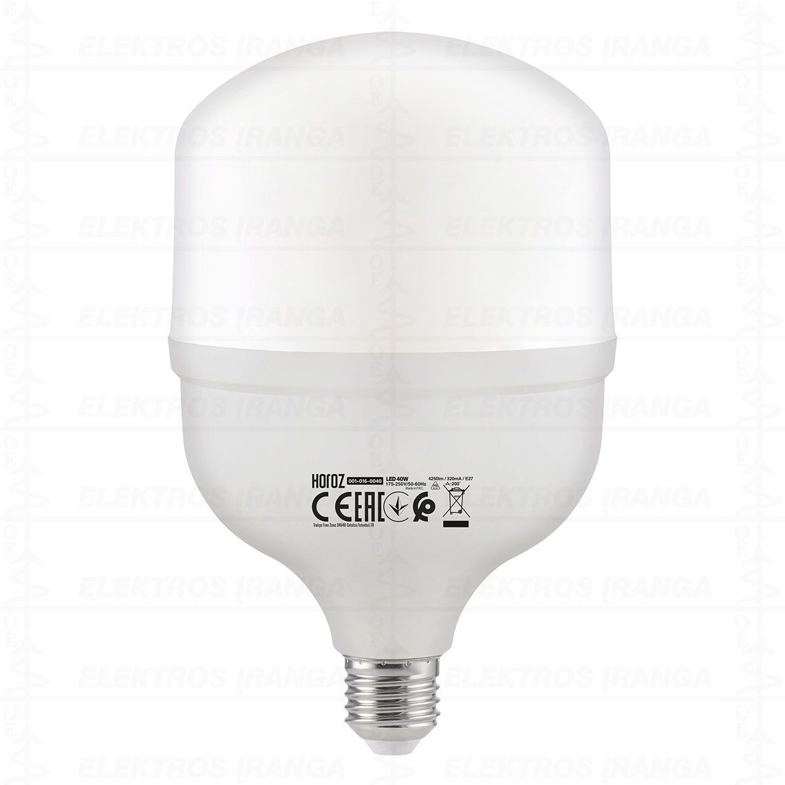 TORCH-50 LED lemputė 50W 4200K E27 175-250V 5350lm D138x220mm