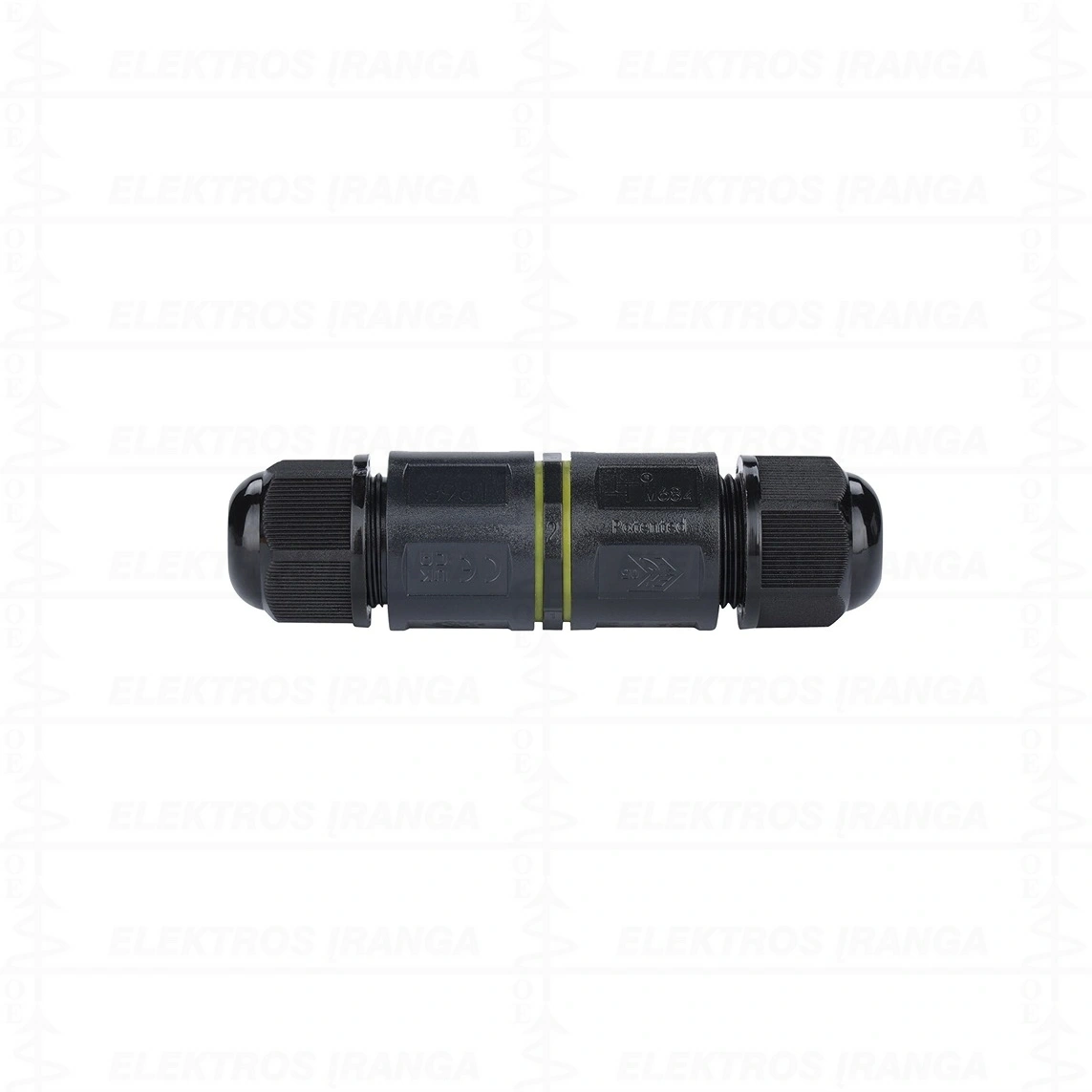 IP68 CONNECTOR-1 250V/16A 3PIN "I" hermetinė laido sujungimo jungtis