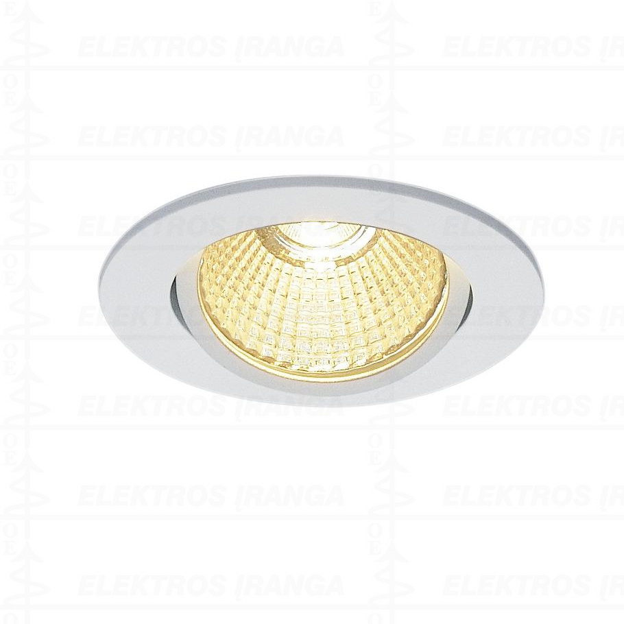 NEW TRIA 68 LED DL ROUND SET, matt white, 9W, 38°, 3000K, incl. driver