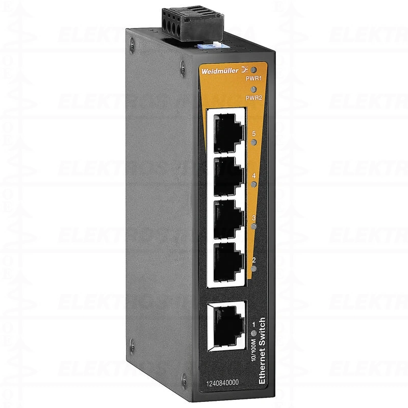 IE-SW-BL05-5TX 5*RJ45 Ethernet komutatorius
