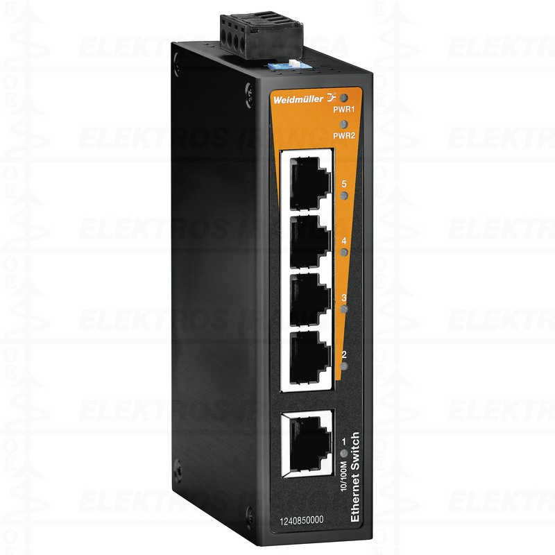 IE-SW-BL05T-5TX komutatorius Ethernet switch 24VDC