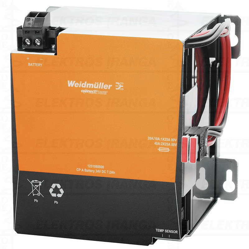 CP A BATTERY 24V DC7.2AH baterijos modulis (UPS)