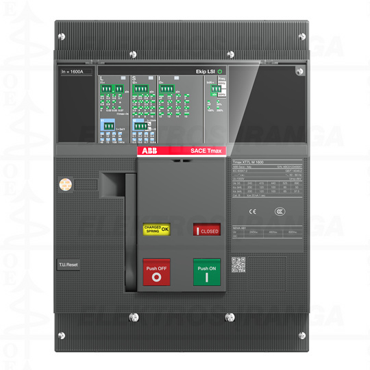 XT7S M 1250 Ekip Dip LSI In=1250A 3p F F Automatinis jungiklis