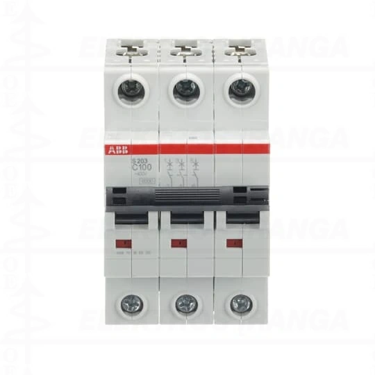S203-C100 AUTOMATINIS JUNGIKLIS 100A 3P M Compact 3mod. korpuse