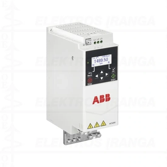 Dažnio keitiklis varikliui, ACS180-04S-09A8-1, 2,5 kW, 9,8A, 200...240 VAC, vienfazis