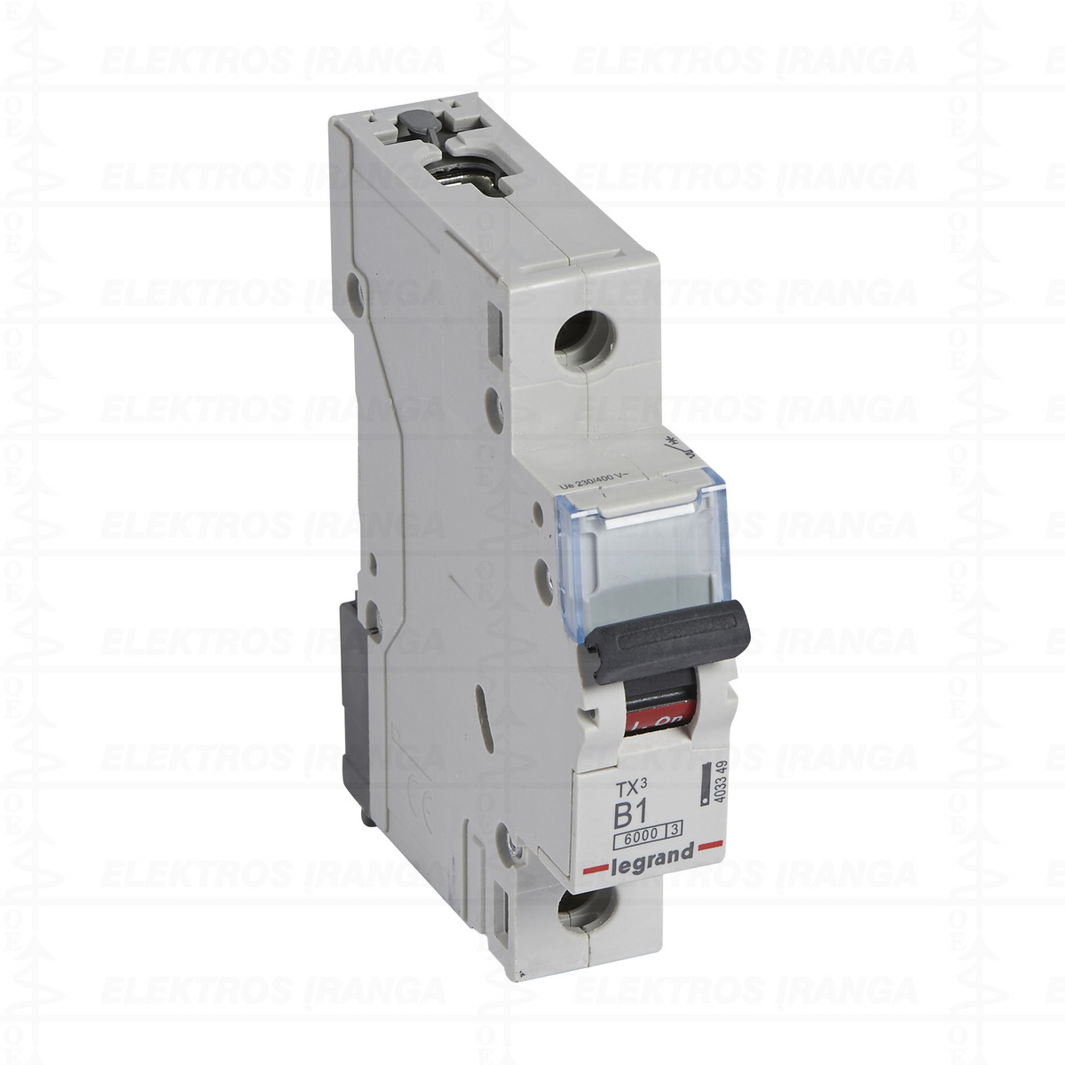 TX3 MCB 1P B1 6kA automatinis jungiklis