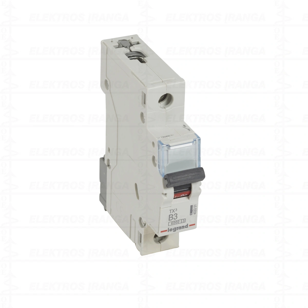 TX3 MCB 1P B3 6kA automatinis jungiklis