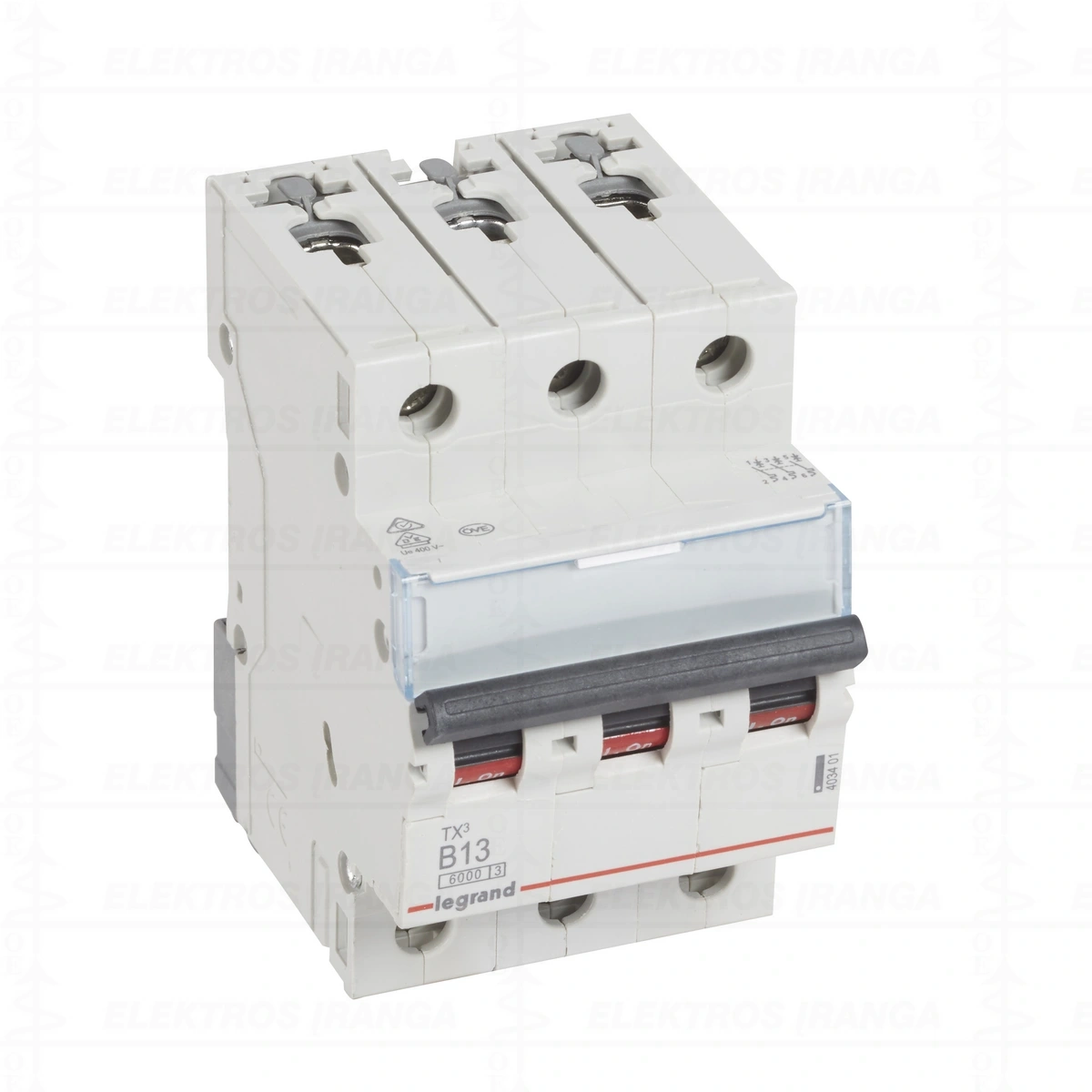 TX3 MCB 3P B13 6kA automatinis jungiklis