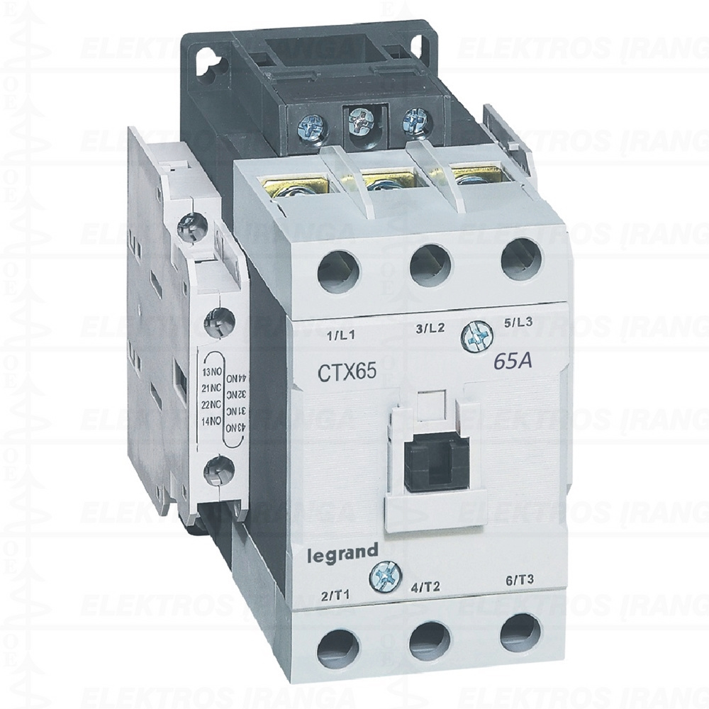 CTX65(s) 65A 3P+2NO2NC 24VAC magnetinis paleidėjas / kontaktorius