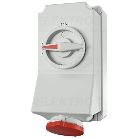 ** Lizdas-blok.kirtiklis 16A 5P 6H400V DUO/virštinkinis