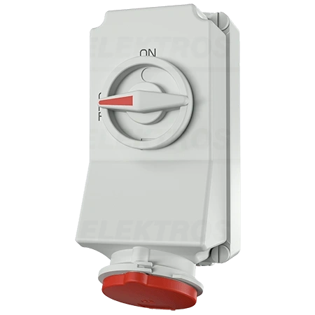 Lizdas-blok.kirtiklis 32A 5P 6H400V DUO/virštinkinis