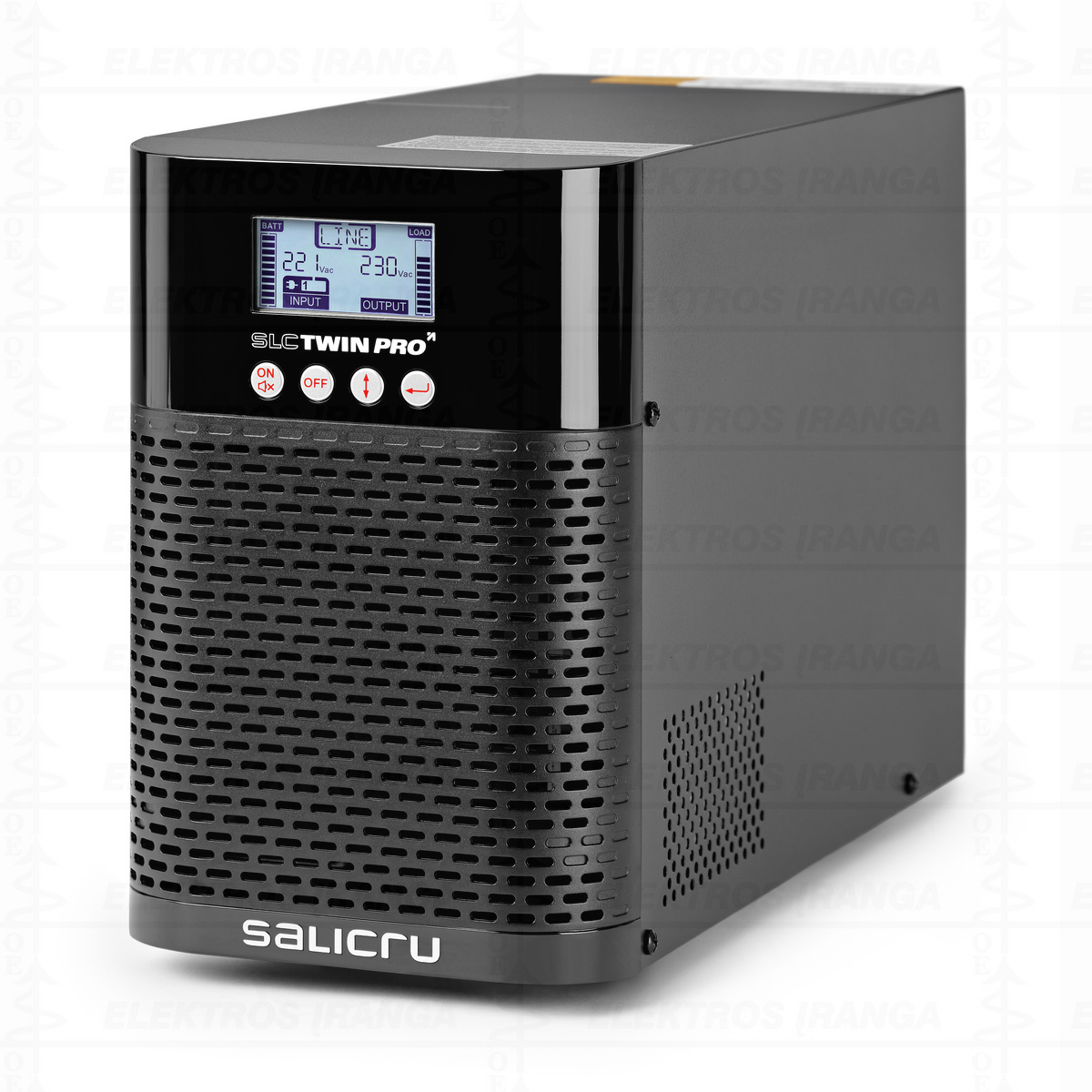 UPS 1000VA/900W on-line double conversion, Tower, 1F, 230V, USB, EPO, 3xSchuko