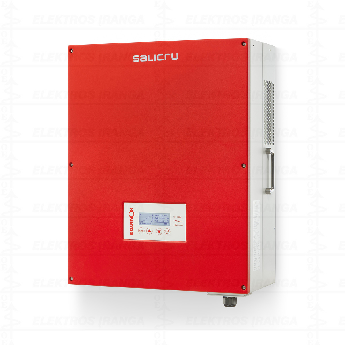 Salicru EQUINOX TL Trifazis saulės elektrinės keitiklis (inverteris) 15 kW, IP65, 2 MPPT, 5 metų garantija (galima opcija: wifi modulis 485/WIFI EQX