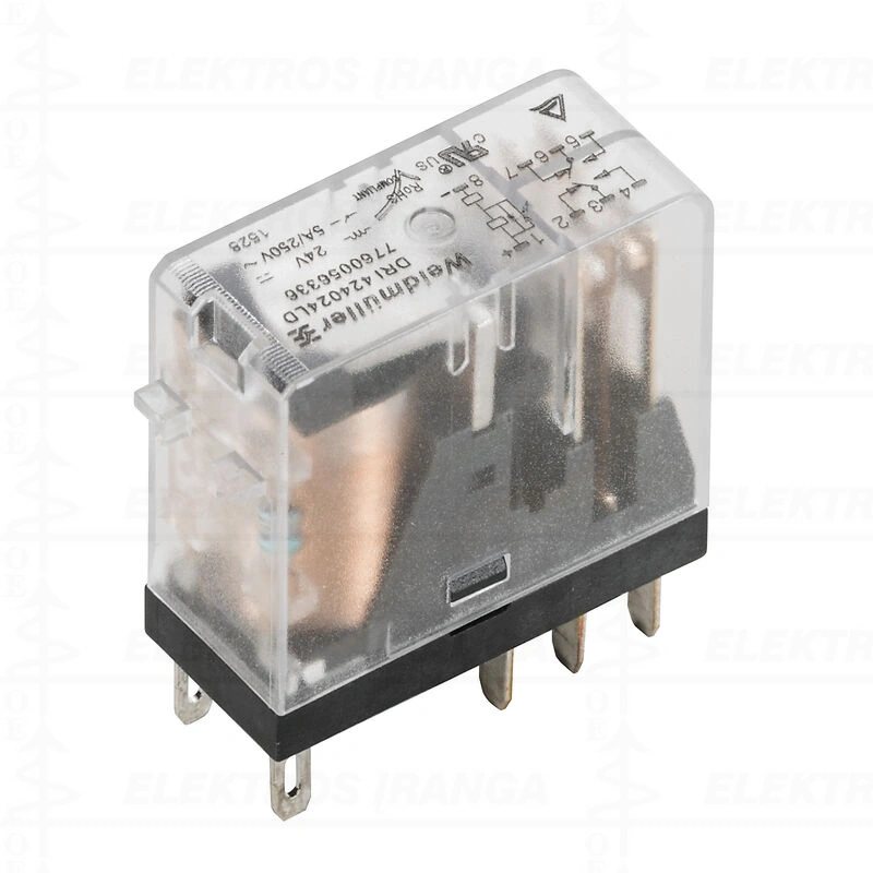 ** DRI424730 relė, 2 CO, 230 V AC, 5 A
