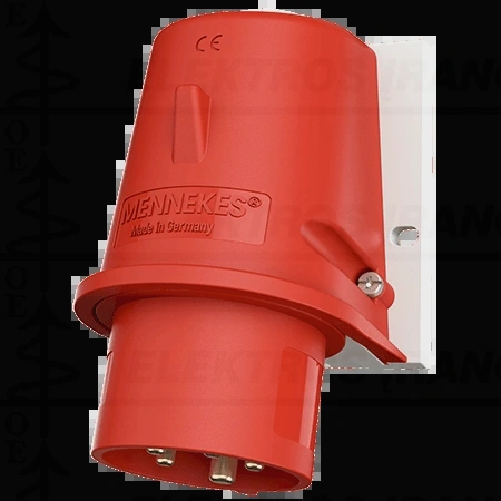 Lizdas-šakutė 16A 5P 6H400 IP44/virštinkinis