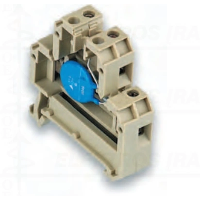 WDK 2.5 U TAZ 24VAC ND viršįtampių apsauga 24Vac - Viršįtampių apsauga matavimo ir valdymo grandinėms – su varistoriumi rinklės konstrukcijoje.