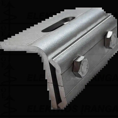 Laikiklis ner.plienas ant skardinio klasikinio stogo briaunos.