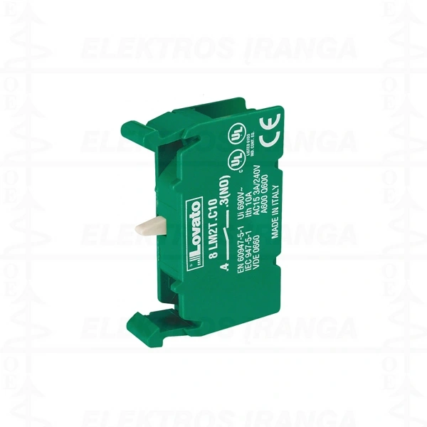 Kontaktas NO valdymo armatūrai