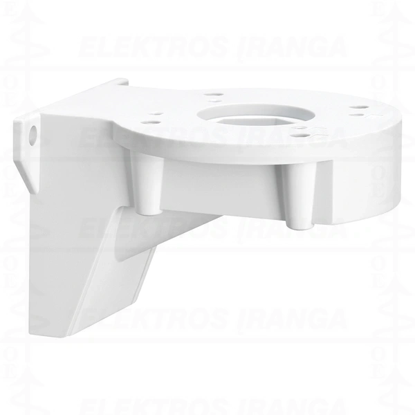 Pilkas plastikinis šviesoforo montavimo prie sienos ( 90° kampu )adapteris