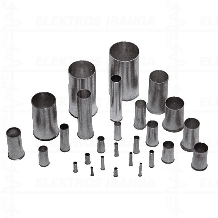 H0,5/10 antgalis alavuotas neizoliuotas viengubas 0.5 mm², L10, 1000vnt.