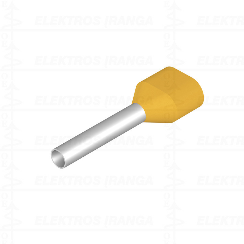H1,0/19 ZH GE antgalis izoliuotas, 1mm2 L12, dvigubas, geltonas, 500vnt.