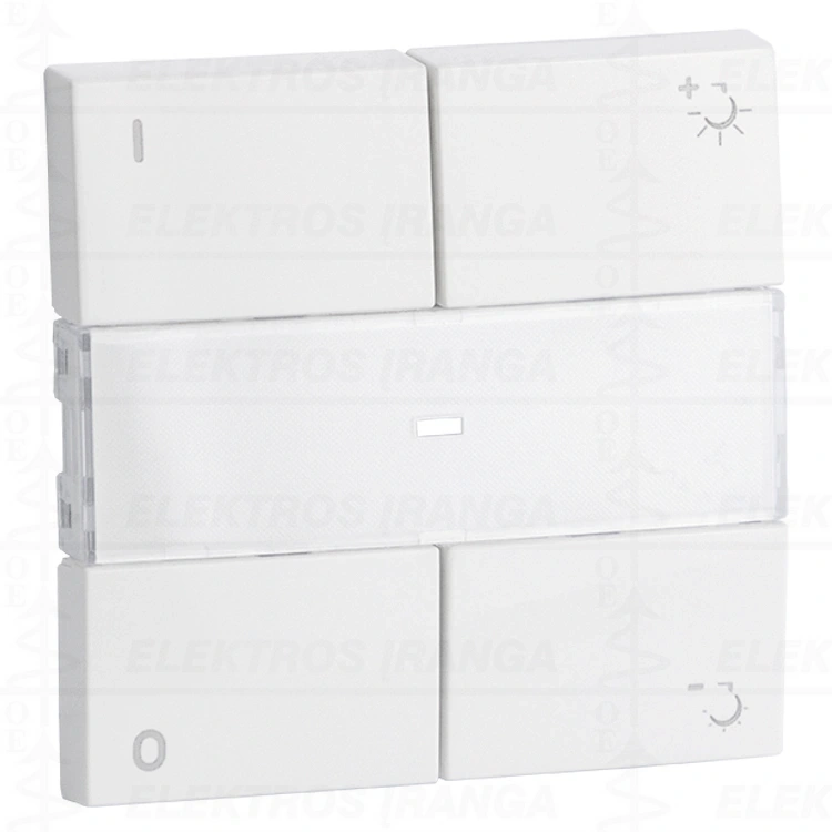 Klavišas RLC dimeriui baltos spalvos Efapel Logus90