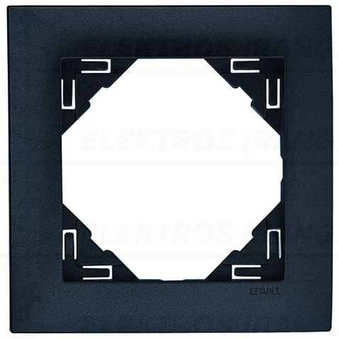 1 vt. pilkas rėmelis Efapel LOGUS 90