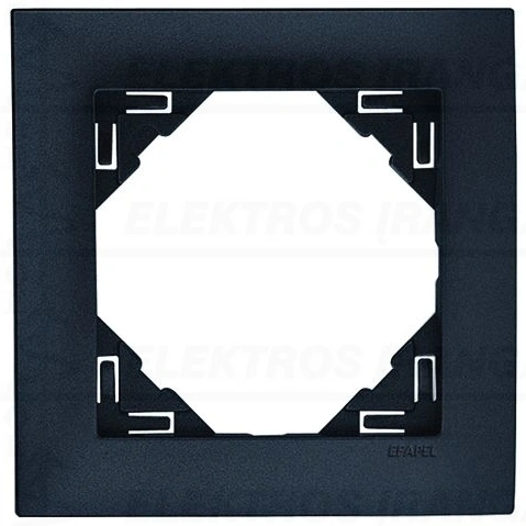 1 vt. pilkas rėmelis Efapel LOGUS 90