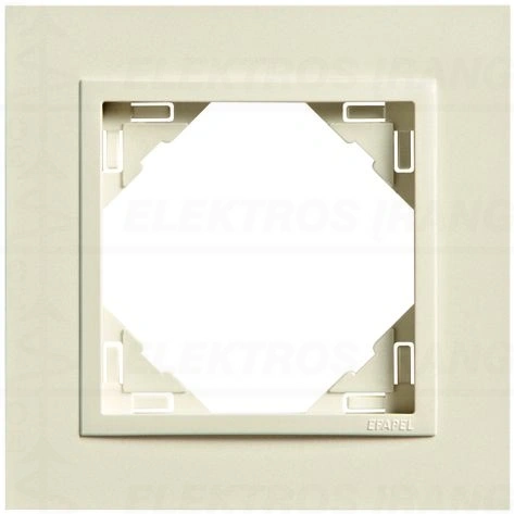 1 vt. rėmelis perlas/perlas Efapel LOGUS 90