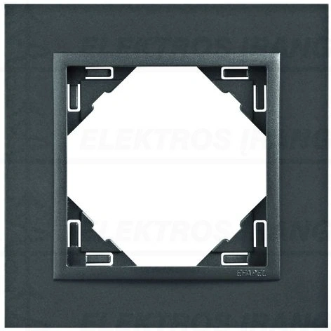 1 vt. rėmelis pilkas/pilkas Efapel LOGUS 90