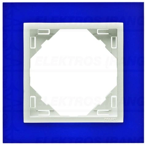 1 vt. rėmelis mėlyna/ledo Efapel LOGUS 90