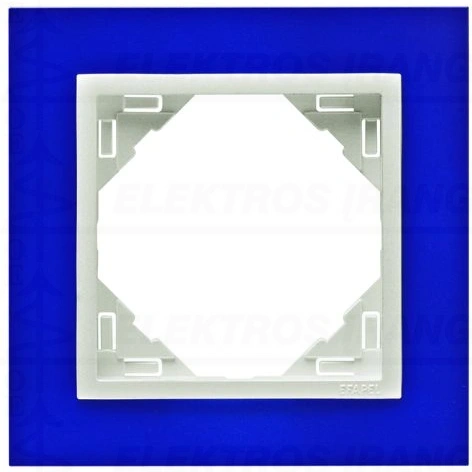 1 vt. rėmelis mėlyna/ledo Efapel LOGUS 90