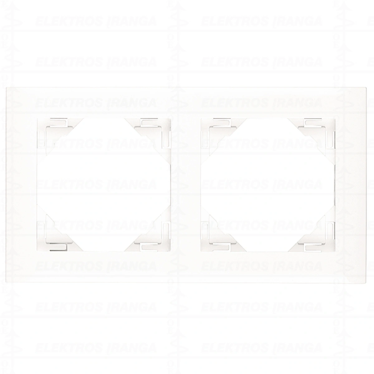 2 vt. baltas rėmelis Efapel LOGUS 90