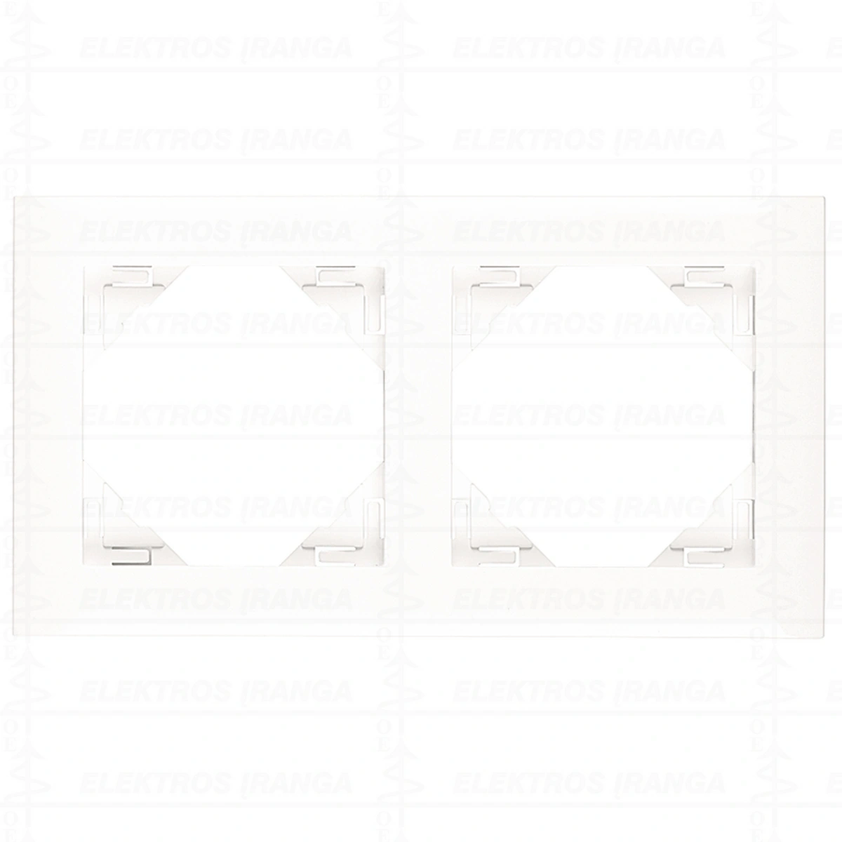 2 vt. baltas rėmelis Efapel LOGUS 90