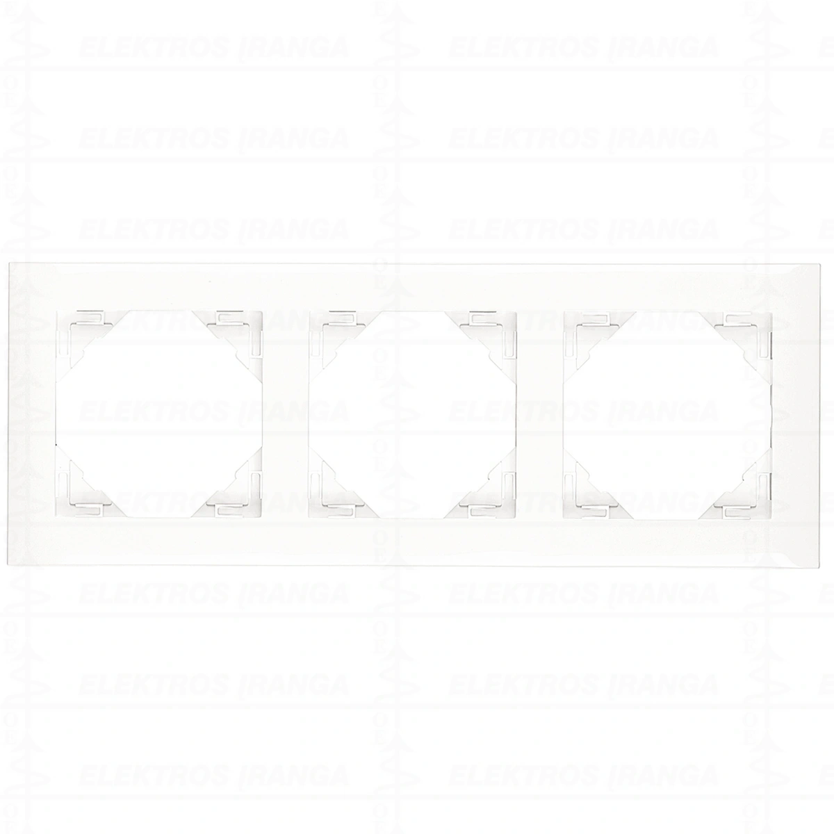 3 vt. baltas rėmelis Efapel LOGUS 90