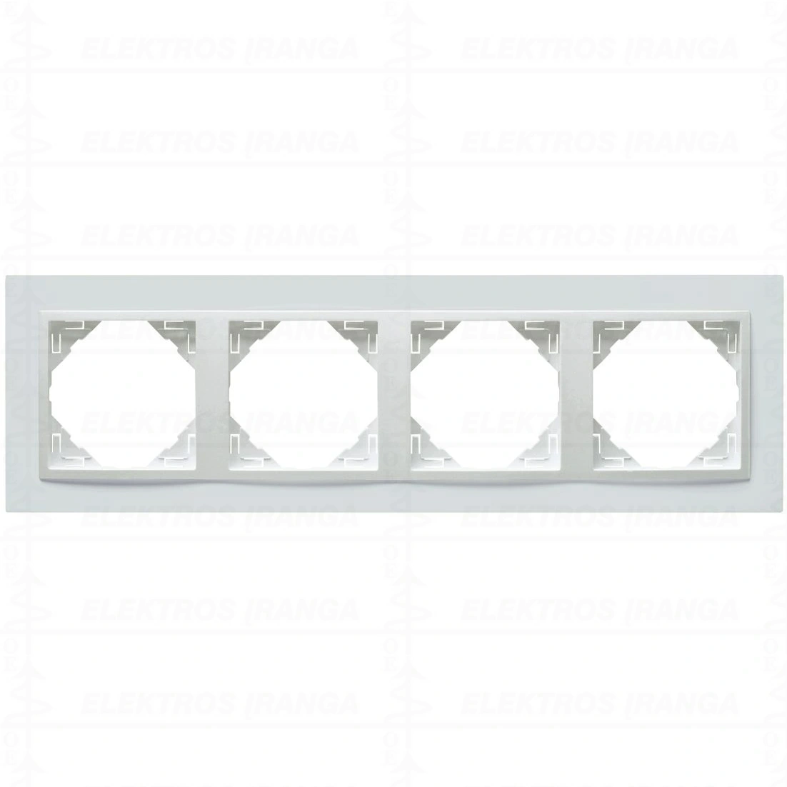 4 vt. rėmelis Animato baltas/baltas