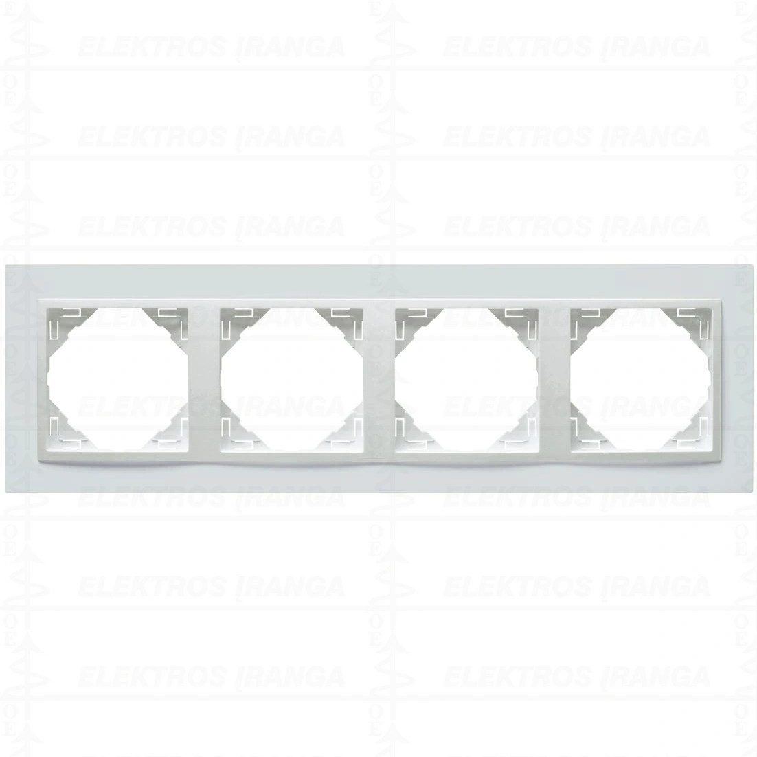 4 vt. rėmelis Animato baltas/baltas