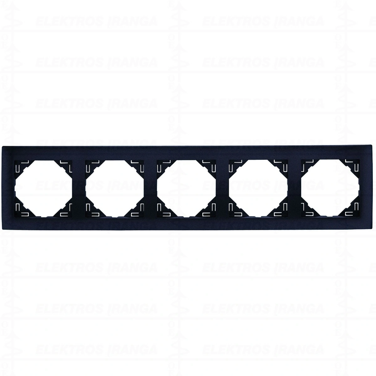 5 vt. pilkas rėmelis Efapel Logus90