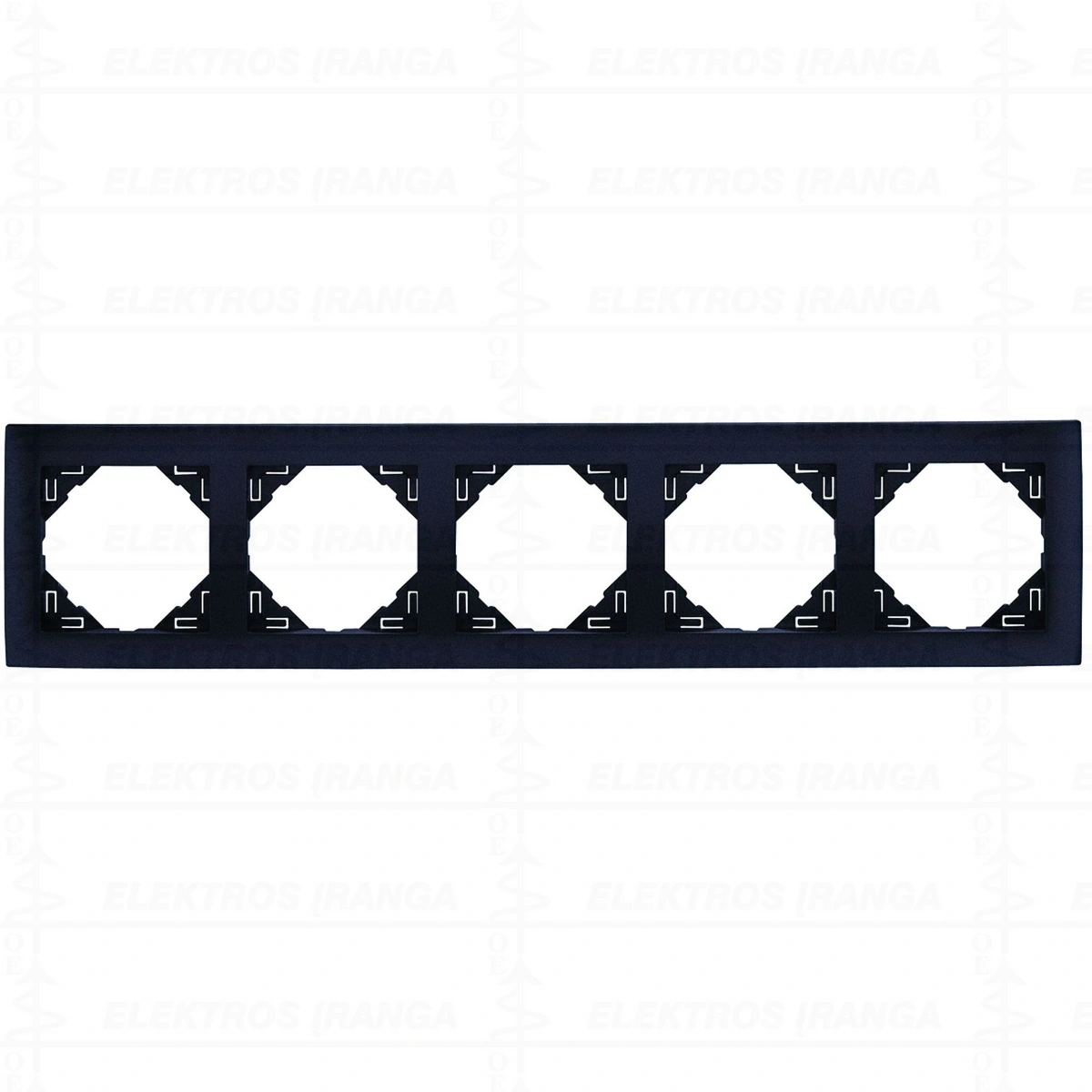 5 vt. pilkas rėmelis Efapel Logus90