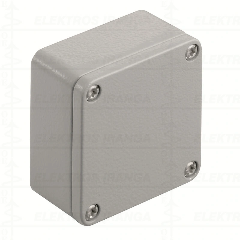 KLIPPON K01 RAL7001 aliumininė dėžutė 64x58x34mm