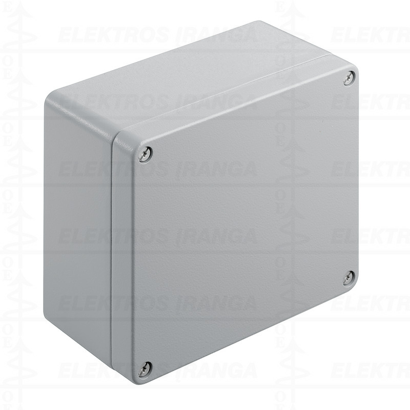 KLIPPON K52 RAL7001 aliumininė dėžutė 160x160x91mm