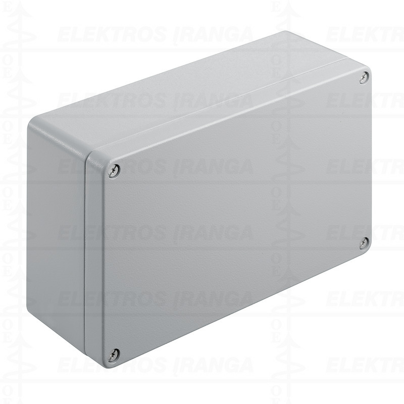 KLIPPON K61 RAL7001 aliumininė dėžutė 160x260x91mm