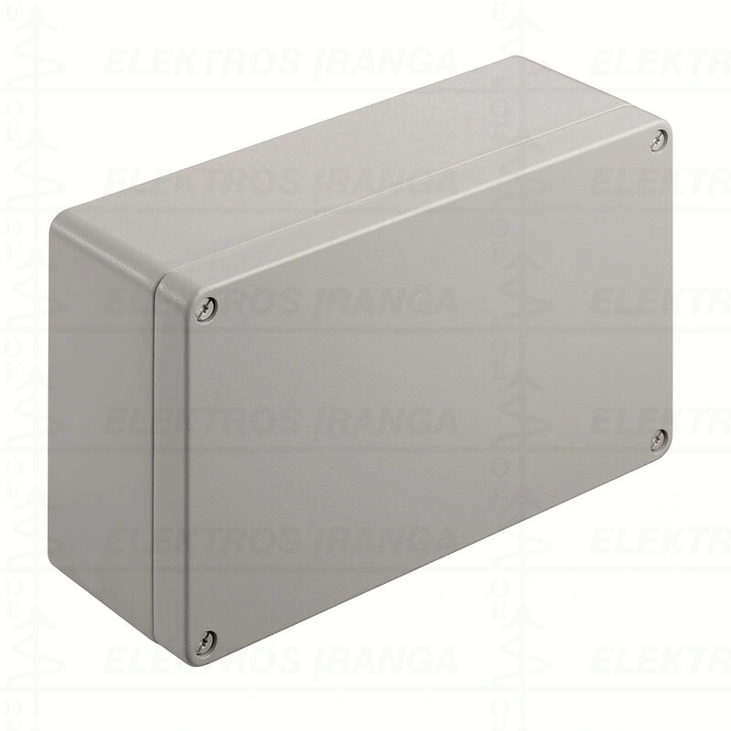 KLIPPON K61 RAL7001 aliumininė dėžutė 160x260x91mm
