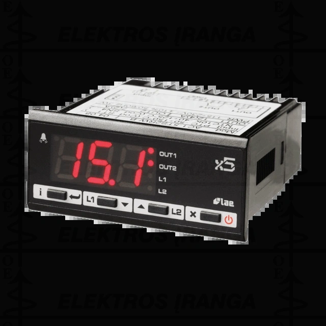 AC1-5PS2MW Temperatūros reguliatorius,PT100 SSR, 1 rel. 230V