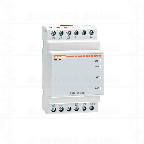 Dviejų įvadų maitinimo šaltinis ATL automatinio rezervavimo valdikliams