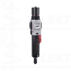 EXCELON PLUS 82 filtras-slėgio reguliatorius G1/4, 40mikr., 0,3...10bar, automatinis kondensato išleidimas (tvirtinimas 820068-51KIT)