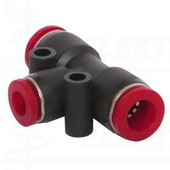 PNEUFIT C T-jungtis 8-6-8